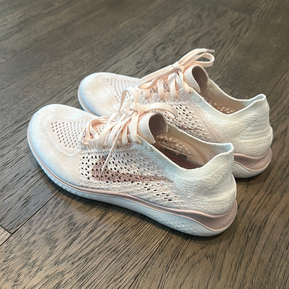 Women’s Nike Free RN Flyknit 2018 Guava Ice, Size 7.5
